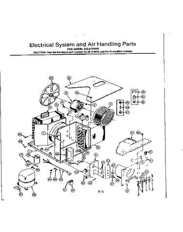 Electrical system & air handling parts