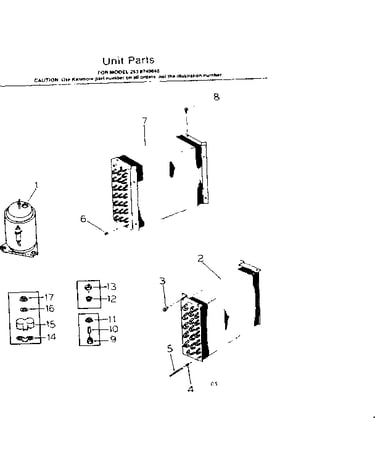 Unit parts