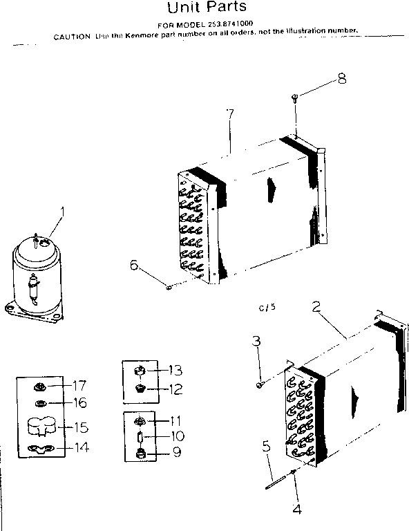 Unit parts