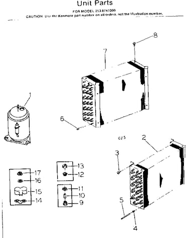 Unit parts