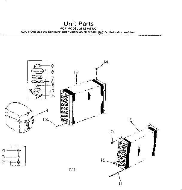 Unit parts