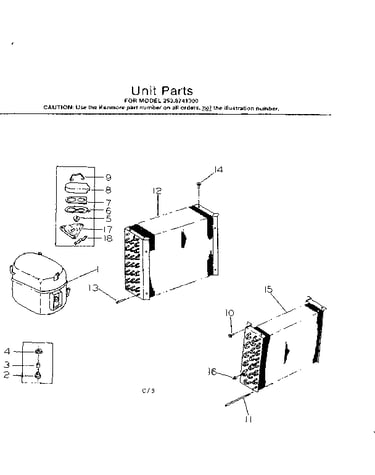 Unit parts