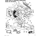 Kenmore 303932510 replacement parts diagram