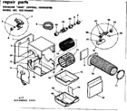 Kenmore 303936600 replacement parts diagram
