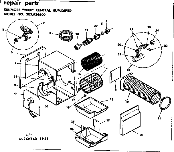 Replacement parts