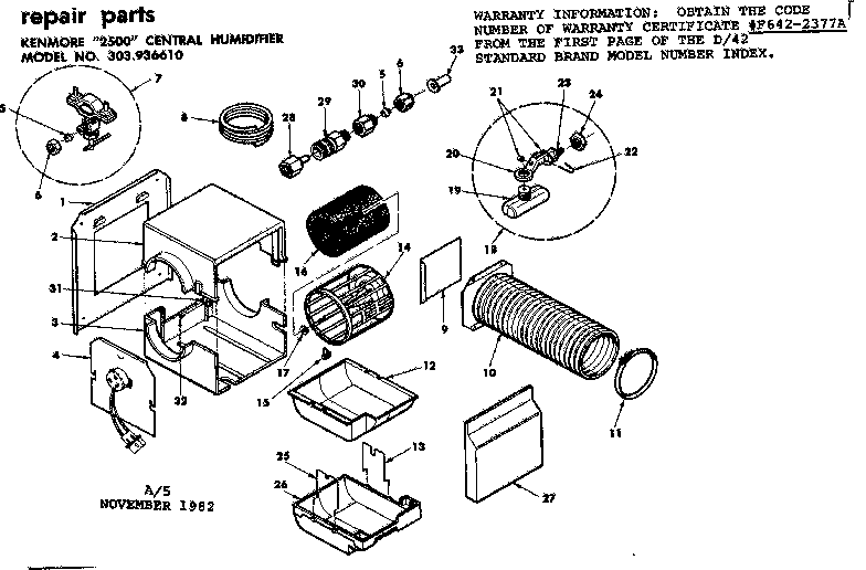 Replacement parts