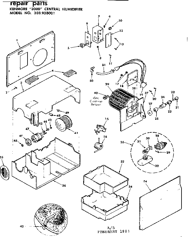 Replacement parts