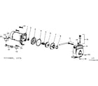 Kenmore 390250400 motor diagram