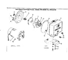 Sears 39026100 replacement parts diagram