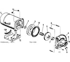 Sears 390261300 replacement parts diagram