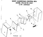 Sears 39028190 control box diagram