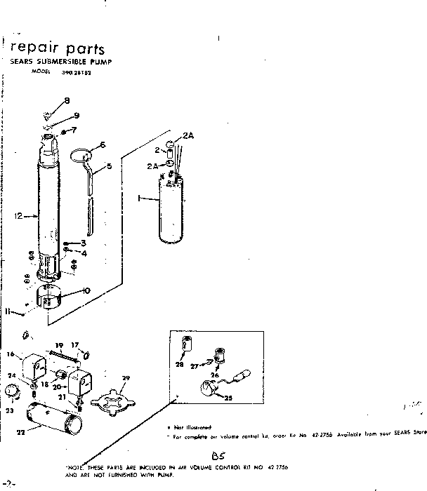 Replacement parts