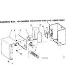 Control box/ 283700 and 283800 only