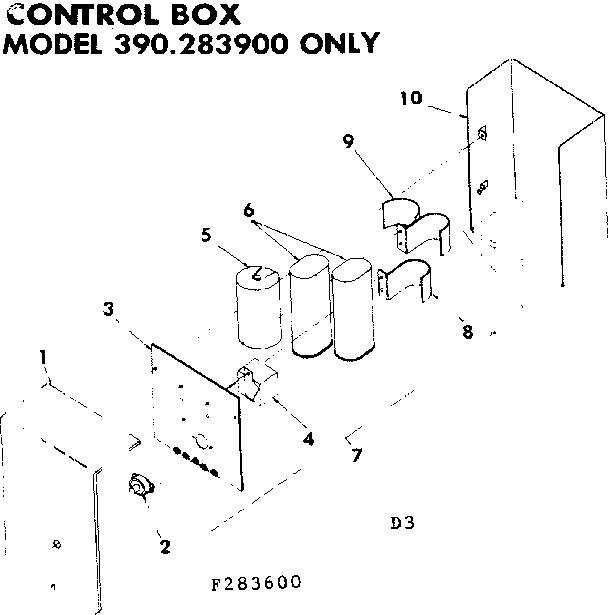 Control box / 283900