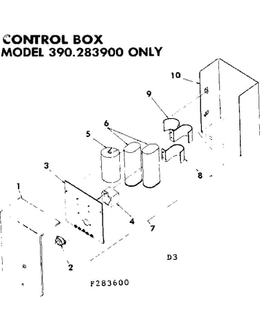 Control box / 283900