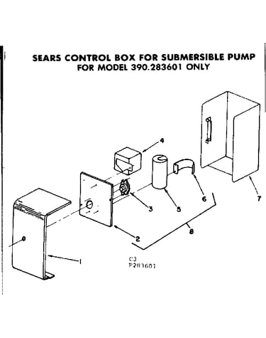 Control box / 283601 only