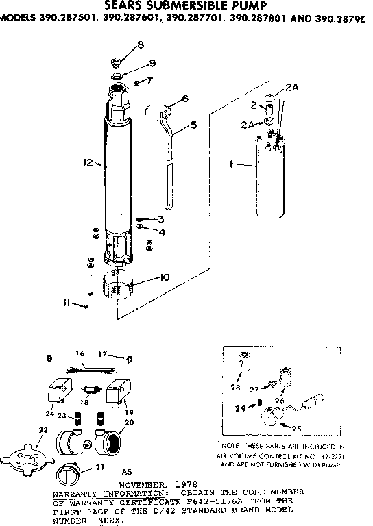 Replacement parts