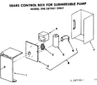 Sears 390287501 control box / 287901 only diagram