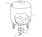 Craftsman 390291501 vinyl bag - 291200,291501,291601 and 291690 diagram