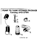 Pump to tank fittings