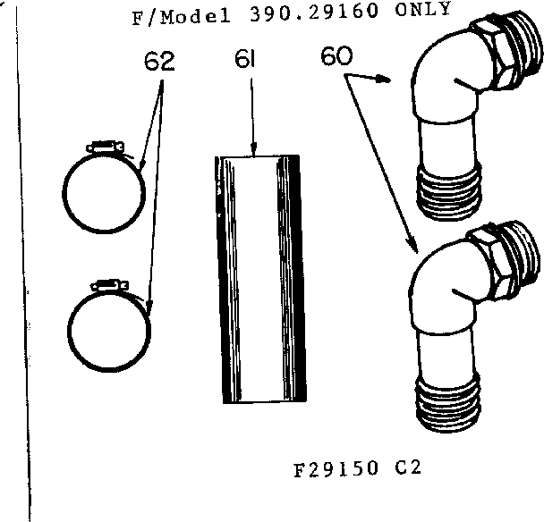 Pump to tank fittings