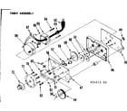 Kenmore 62534212 timer assembly diagram