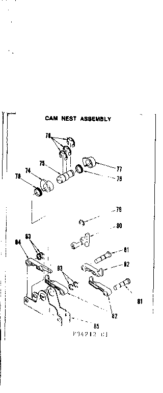 Cam nest assembly