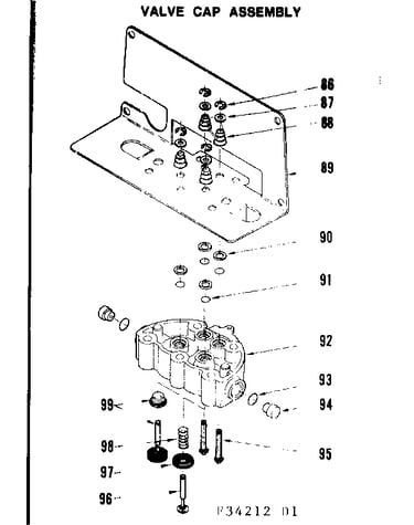 Valve cap assembly