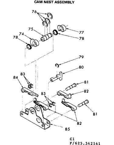 Cam nest assembly