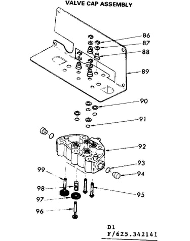 Valve cap assembly