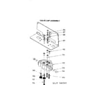Kenmore 625342142 valve cap assembly diagram