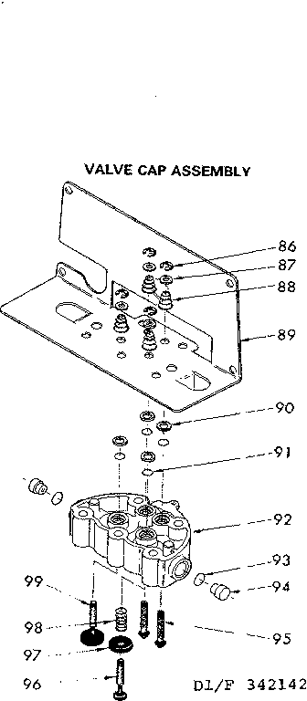 Valve cap assembly