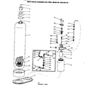 Kenmore 625342170 unit parts diagram