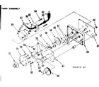 Kenmore 62534222 timer assembly diagram