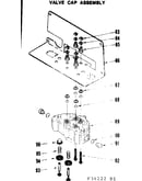 Valve cap assembly