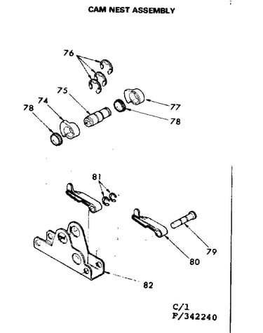 Cam nest assembly