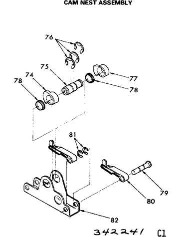 Cam nest assembly