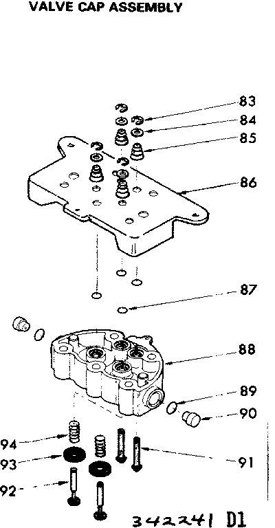 Valve cap assenbly