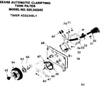 Kenmore 625342242 timer assembly diagram