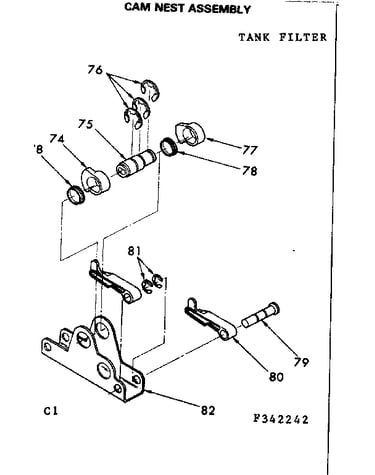 Cam nest assembly