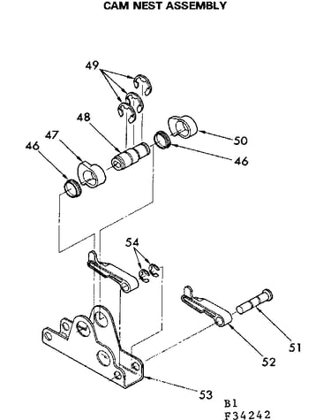 Cam nest assembly