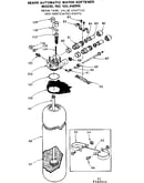 Resin tank, valve adaptor & assoc. parts
