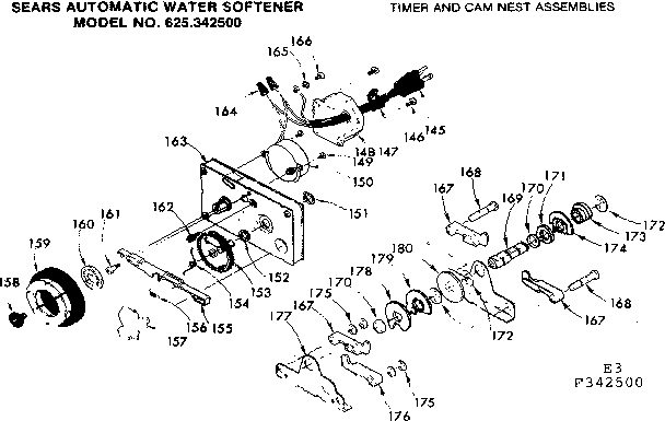 Timer and cam nest assemblies