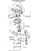 Major component assemblies and associated parts