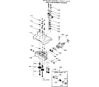 Kenmore 625342501 valve cap assem safety valve & flow washer housing diagram