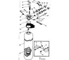 Kenmore 625342540 resin tank and distributor diagram