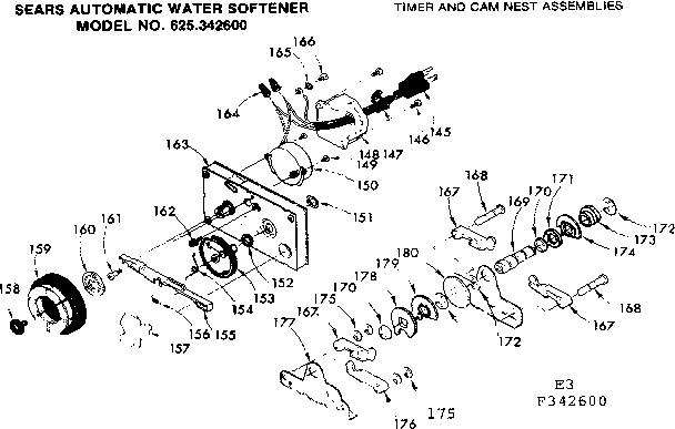 Timer and cam nest assemblies