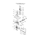 Kenmore 625342601 valve cap assembly, safety valve & flow washer hsng diagram