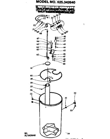 Salt storage tank and salt saver brine valve