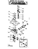 Valve cap safety valve and flow washer housing